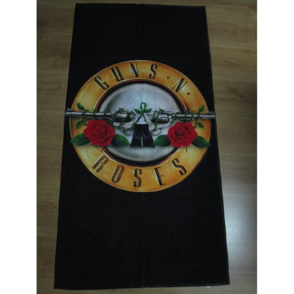 Guns N'Roses】Guns N'Roses Logo Jumbo Beach Towel ガンズ アンド