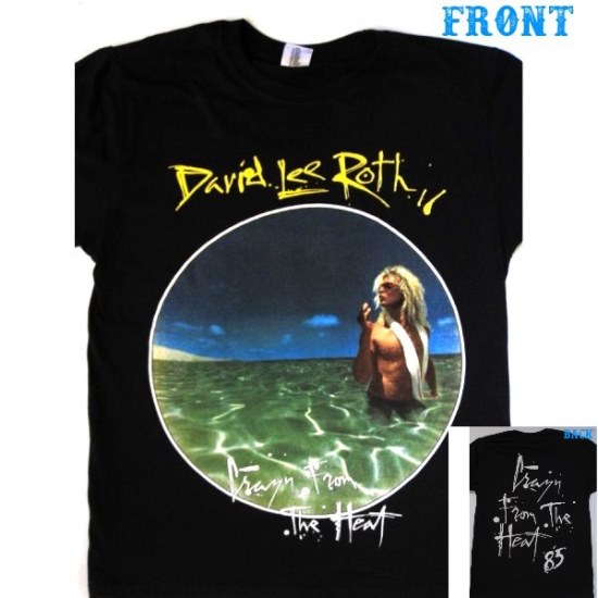 DAVID LEE ROTH】ロックTシャツ メンズ バンドTシャツ メンズ DAVID 