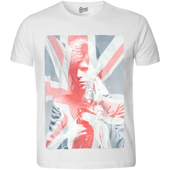 【デヴィッド ボウイ】新品 UK グラム ロック ジギー スターダスト Tシャツ