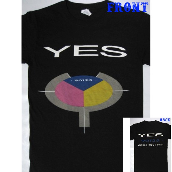 YES 90125 Tour 1984 | バンドTシャツとロックTシャツならTOKYO ROXX