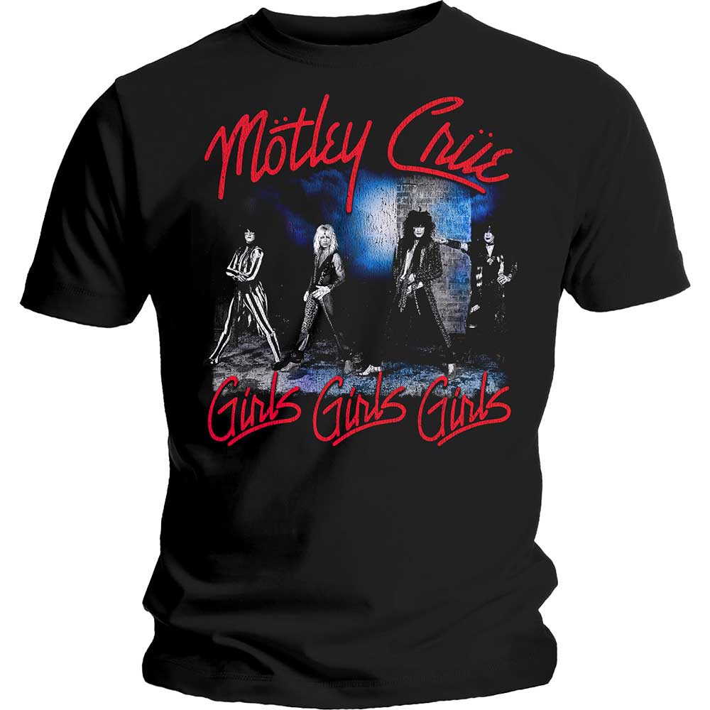 Motley Crue】ロックTシャツ メンズ バンドTシャツ メンズ Motley Crue