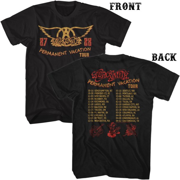 即決 エアロスミス メンズ ライセンスTシャツ【3L】新品タグ付き Aerosmith