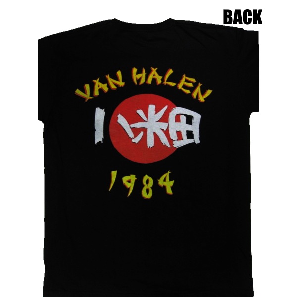 VAN HALEN 】ロックTシャツ メンズ バンドTシャツ メンズ VAN HALEN