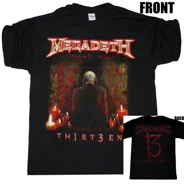 MEGADETH】ロックTシャツ メンズ バンドTシャツ メンズ MEGADETH