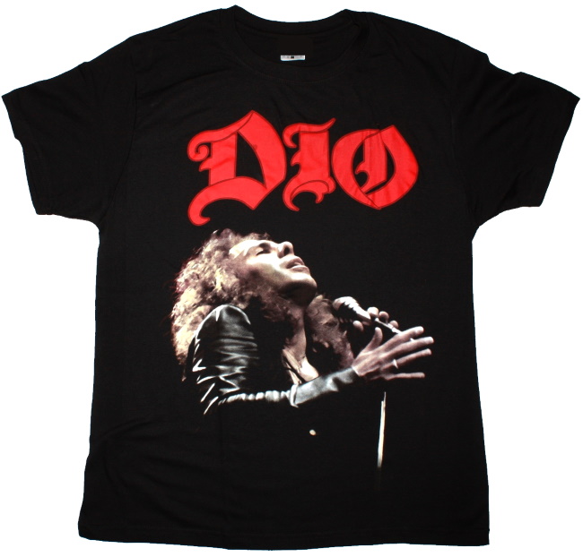 DIO】ロックTシャツ メンズ バンドTシャツ メンズ DIO Red Logo ディオ