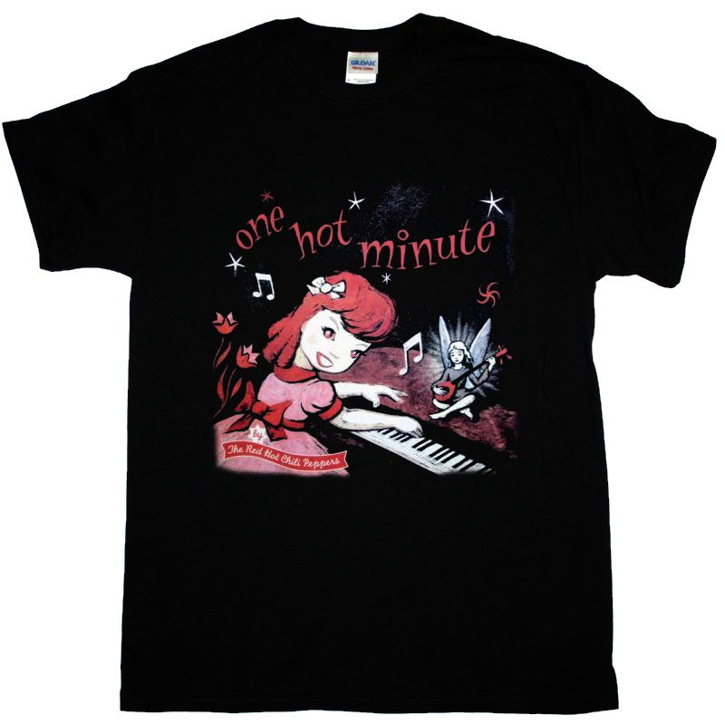 【RED HOT CHILI PEPPERS】ロックTシャツ メンズ バンドTシャツ メンズ RED HOT CHILI PEPPERS ONE HOT MINUTE 1995 レッド・ホット・チリ・ペッパーズ オフィシャル バンドTシャツ S/M/L/XL/XXL