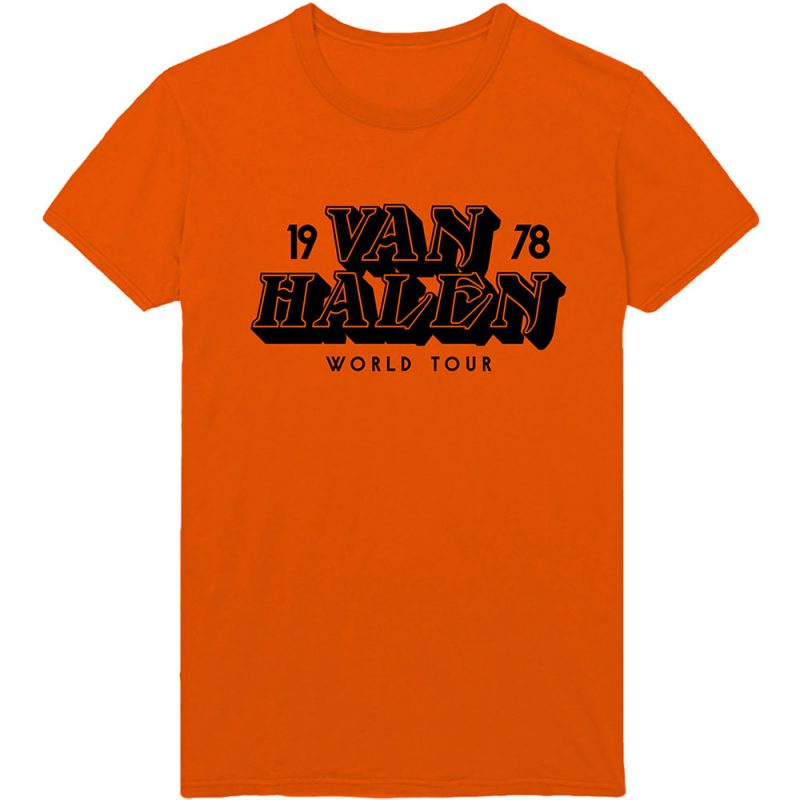 【 VAN HALEN 】ロックTシャツ メンズ バンドTシャツ メンズ VAN 