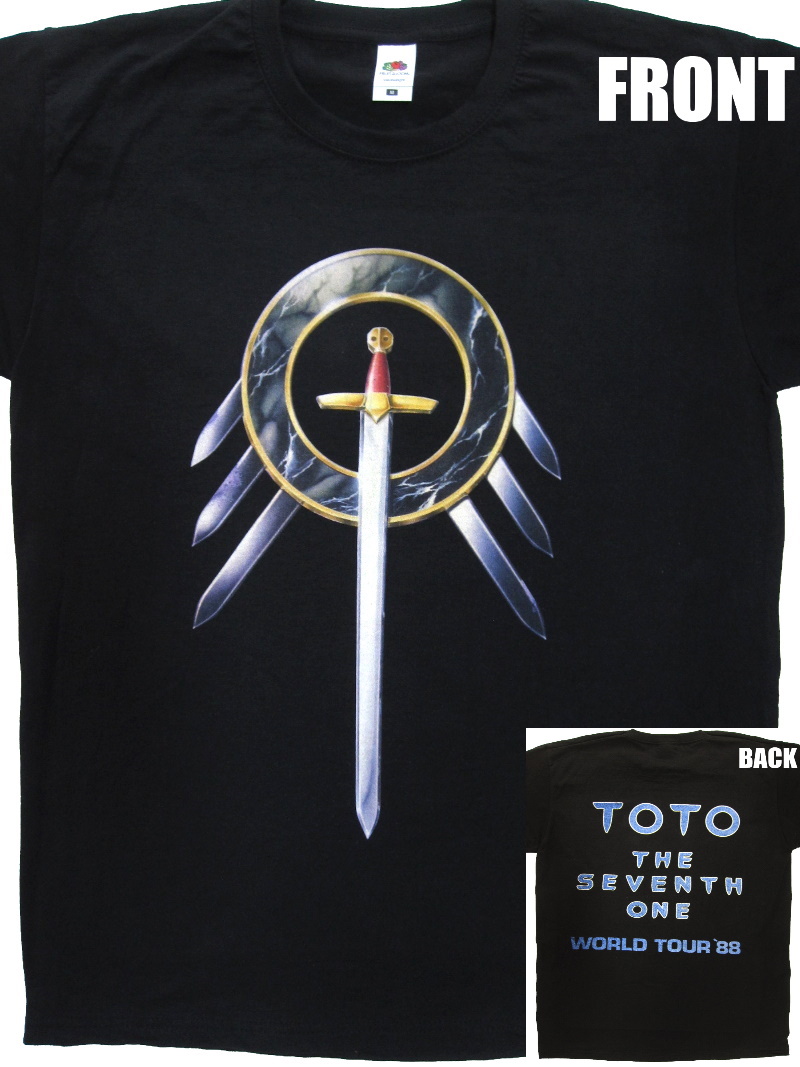 TOTO】ロックTシャツ メンズ バンドTシャツ メンズ TOTO The Seventh