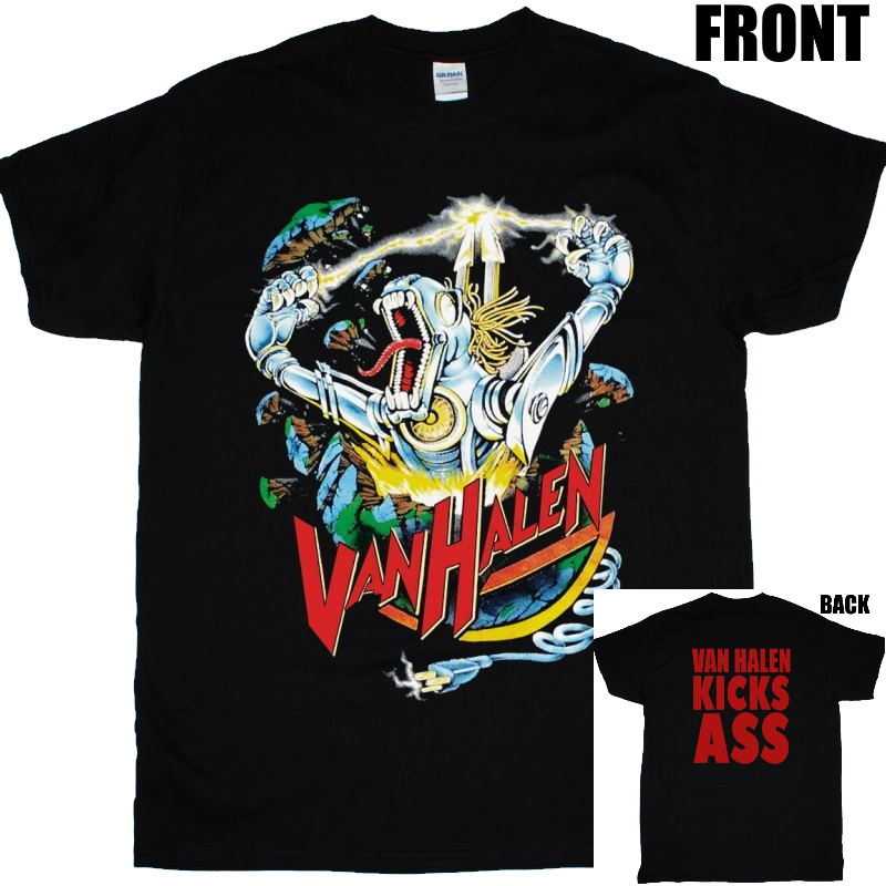 VAN HALEN 】ロックTシャツ メンズ バンドTシャツ メンズ VAN HALEN ...