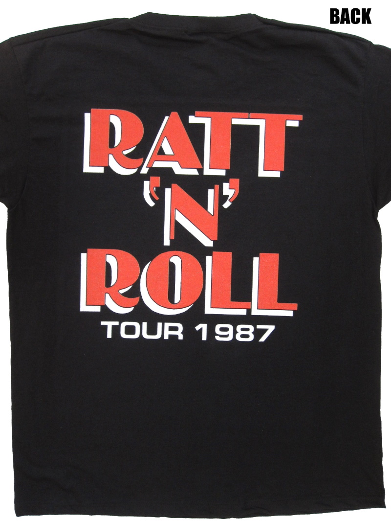 RATT】ロックTシャツ メンズ バンドTシャツ メンズ RATT Ratt'N'Roll 