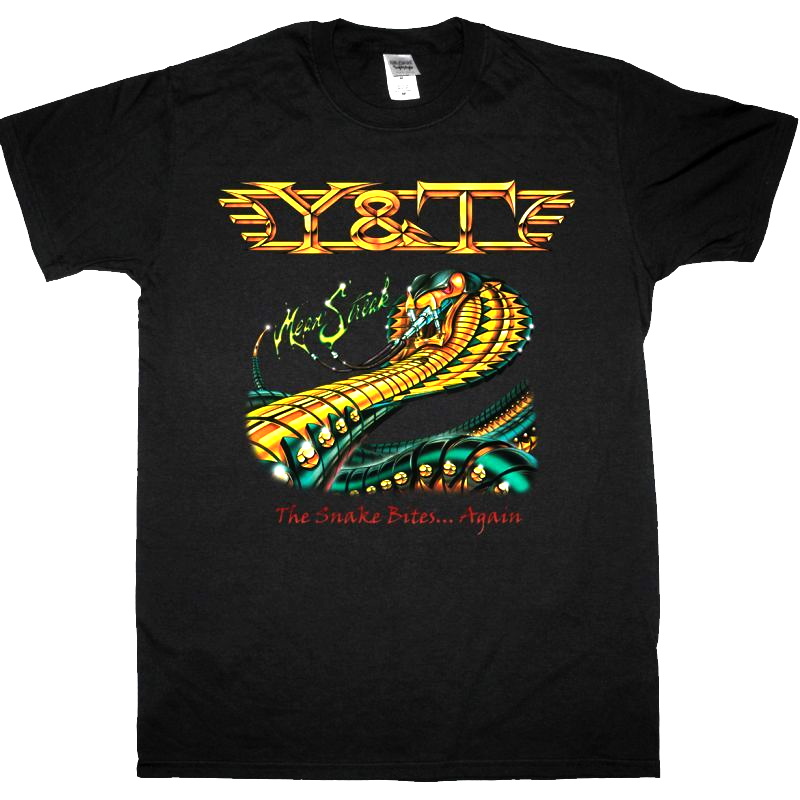Y&T 】ロックTシャツ メンズ バンドTシャツ メンズ Y&T MEAN STREAK