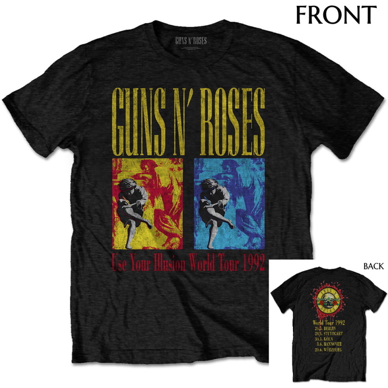 Guns n’ roses 1992 xl Tシャツ