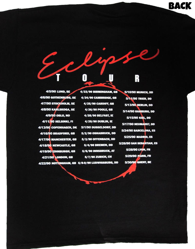 ブランドセレクト 【激レア品】イングヴェイ Eclipse TOUR 1990年 