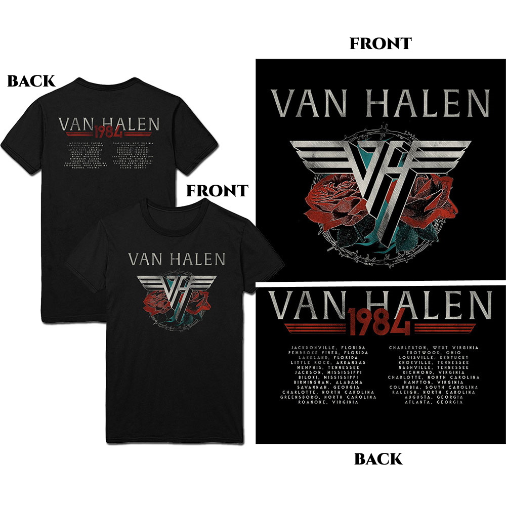 CAMPUSVan Halen 1984 XL ヴァンヘイレン　ツアーTシャツ
