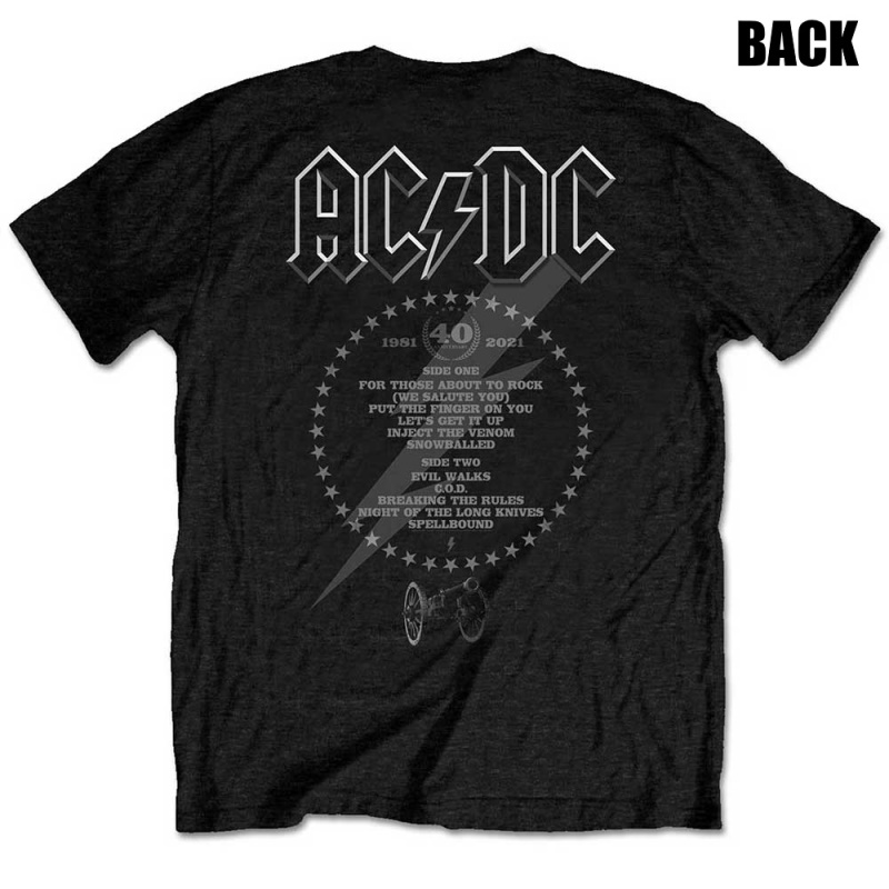 AC/DC】ロックTシャツ メンズ バンドTシャツ メンズ AC/DC For Those