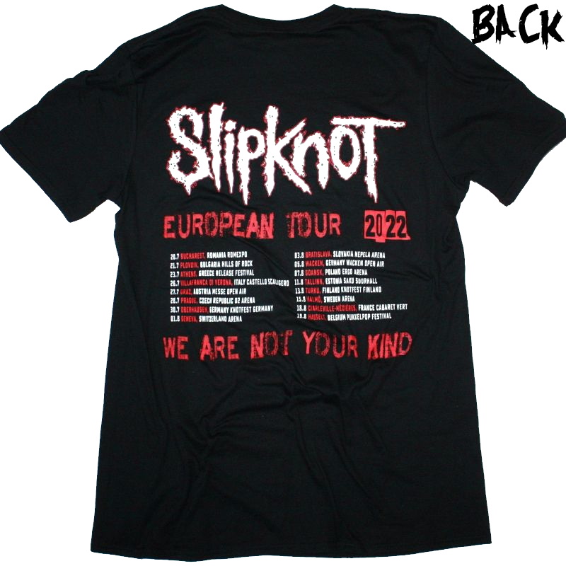 【SLIPKNOT】ロックTシャツ メンズ バンドTシャツ メンズ