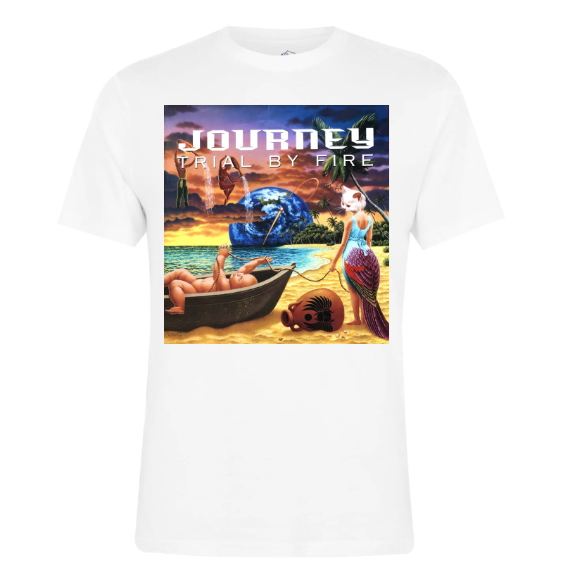 JOURNEY】ロックTシャツ メンズ バンドTシャツ メンズ JOURNEY Trial