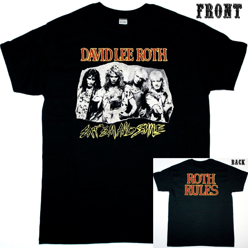 【DAVID LEE ROTH】ロックTシャツ メンズ バンドTシャツ メンズ