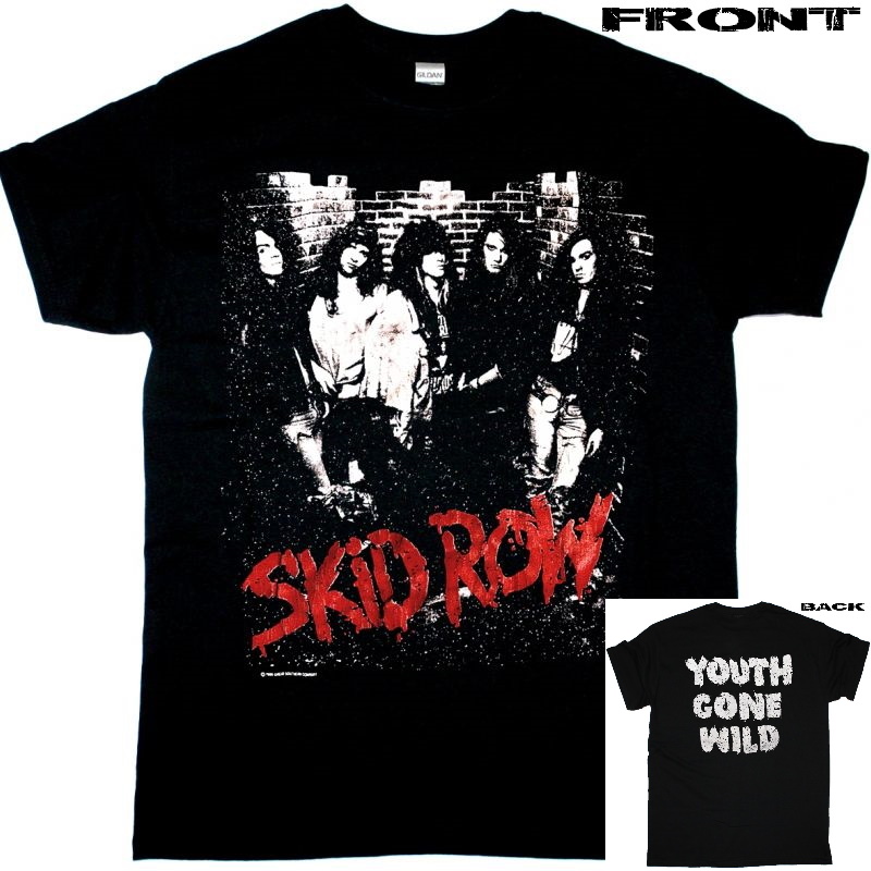 SKID ROW】ロックTシャツ メンズ バンドTシャツ メンズ SKID ROW Youth ...