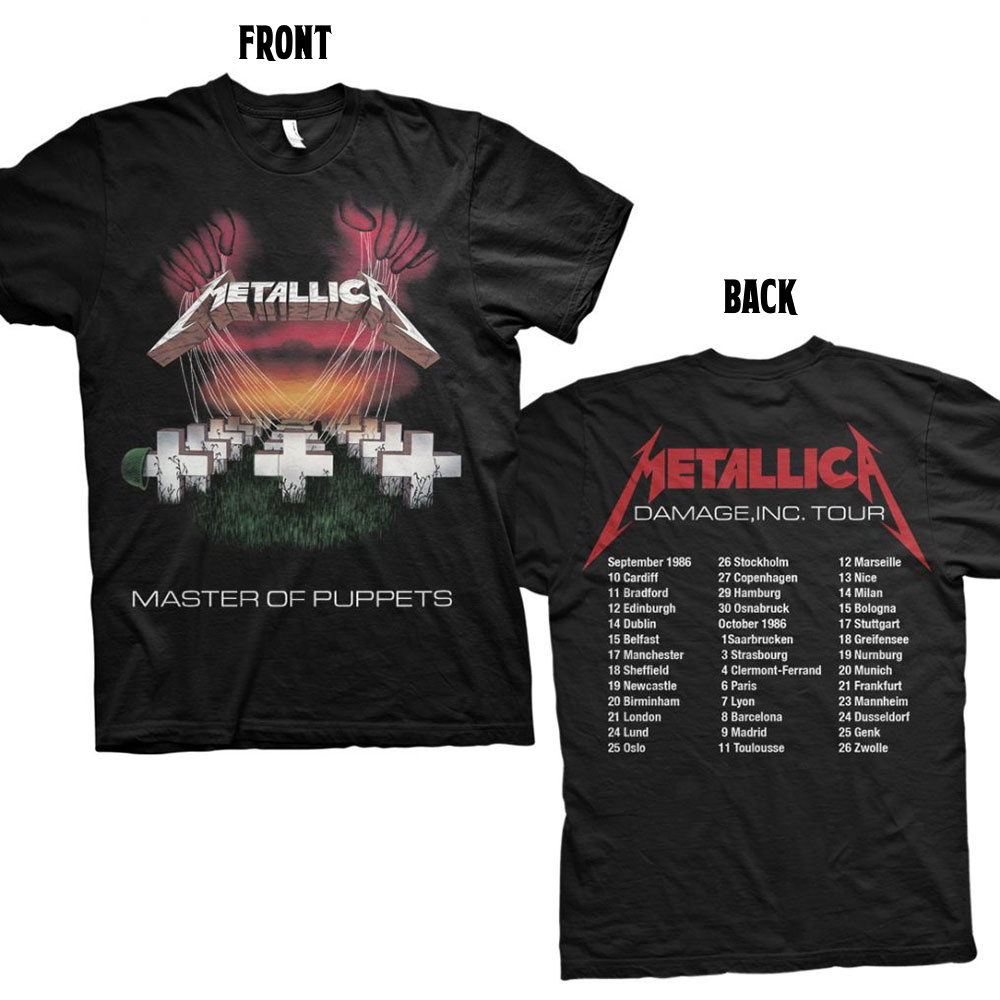 METALLICA】ロックTシャツ メンズ バンドTシャツ メンズ METALLICA