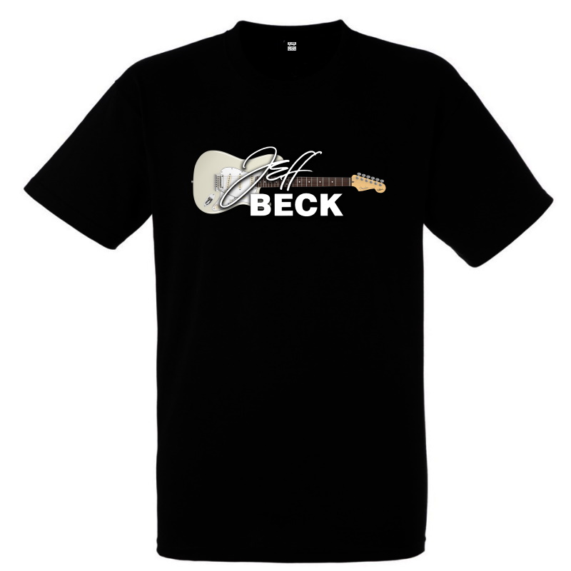超希少　Jeff Beck　ロックバンド　バンT　UK　イギリス黒　ジェフベック