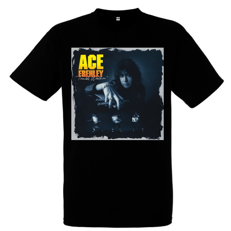 ACE FREHLEY】ロックTシャツ メンズ バンドTシャツ メンズ ACE FREHLEY