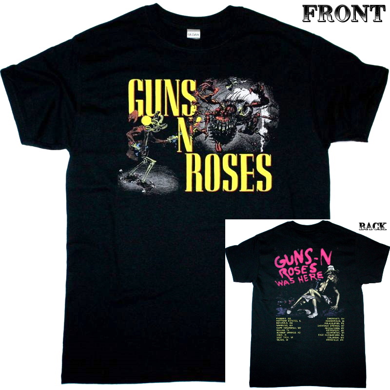 GUNS N' ROSES ガンズ・アンド・ローゼス ツアーTシャツTシャツ