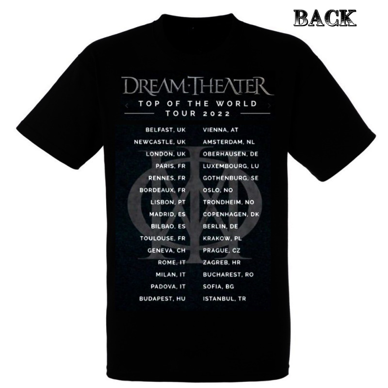 DREAM THEATERロックTシャツ メンズ バンドTシャツ メンズ DREAM