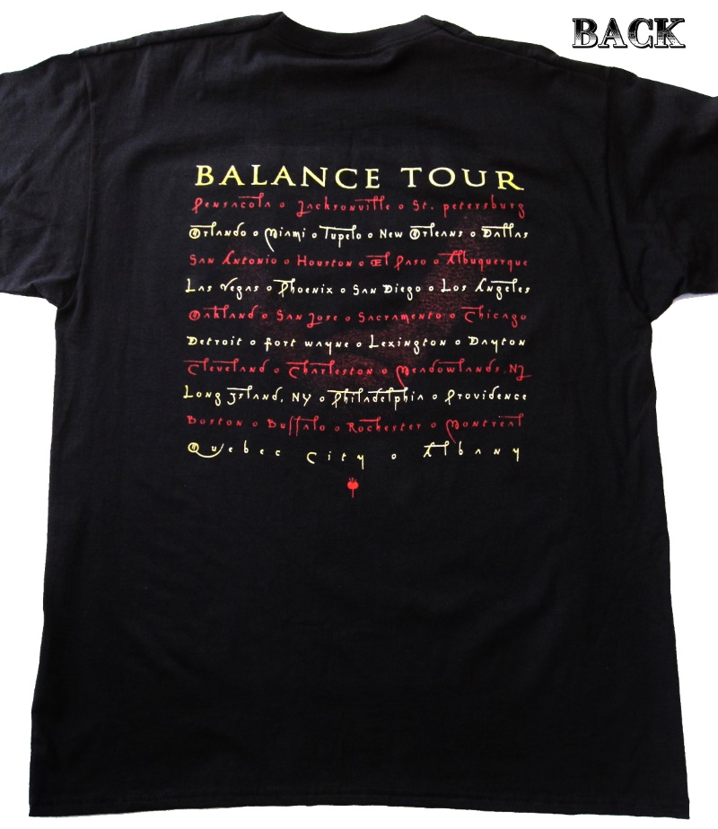 Van Halen Balance Tour Tee L バンヘイレン Tシャツ - メンズ