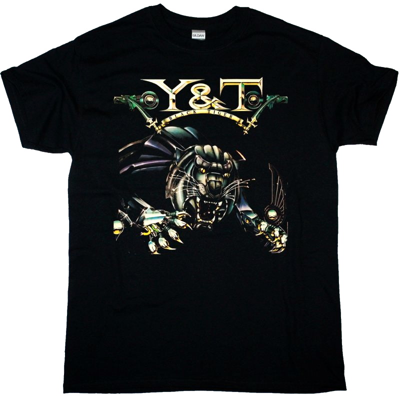 【Y&T 】ロックTシャツ メンズ バンドTシャツ メンズ Y&T Black