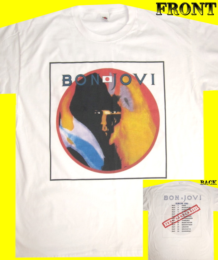 バンドTレア 80s BON JOVI ボン・ジョヴィ ヴィンテージ ツアー Tシャツ