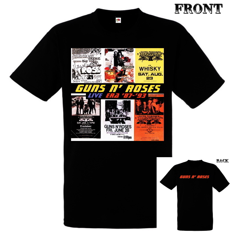 【買換応援】00s GUNS N\' ROSES バンドTシャツ ガンズ&ローゼス ブラック L 2004年 Tシャツ