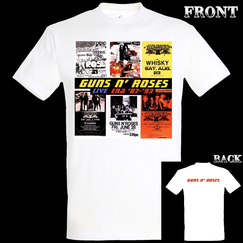 【木下優樹菜着用・1990年代正規】GUNS N' ROSES ガンズ Tシャツ