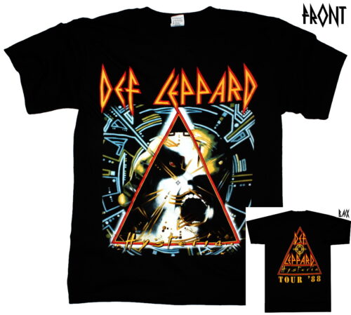 Def Leppard】ロックTシャツ メンズ バンドTシャツ メンズ Def Leppard 