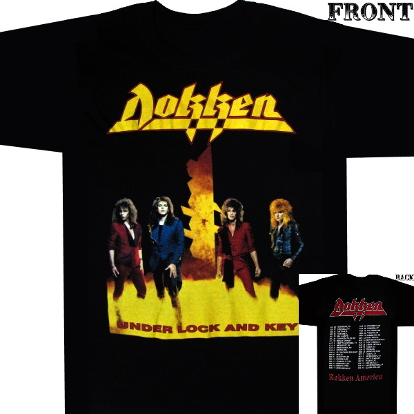 DOKKEN】ロックTシャツ メンズ バンドTシャツ メンズ DOKKEN Under