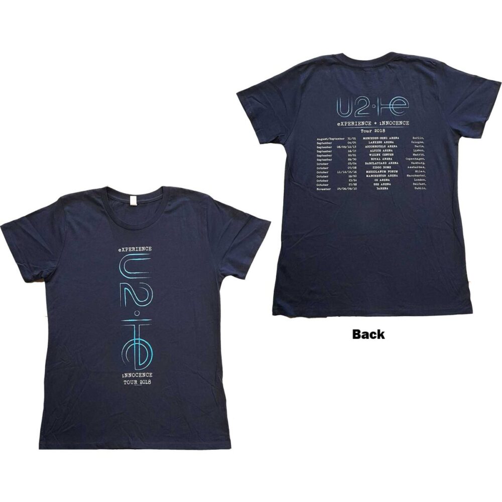 U2】ロックTシャツ メンズ バンドTシャツ メンズ U2 Experience ...