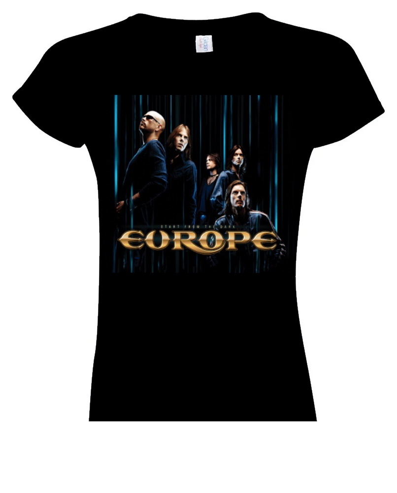 EUROPE】ロックTシャツ レディース バンドTシャツ レディース EUROPE