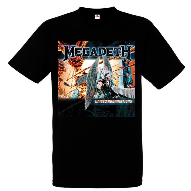 MEGADETH】ロックTシャツ メンズ バンドTシャツ メンズ MEGADETH