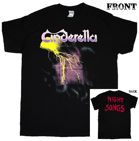 Cinderella】ロックTシャツ メンズ バンドTシャツ メンズ Cinderella 