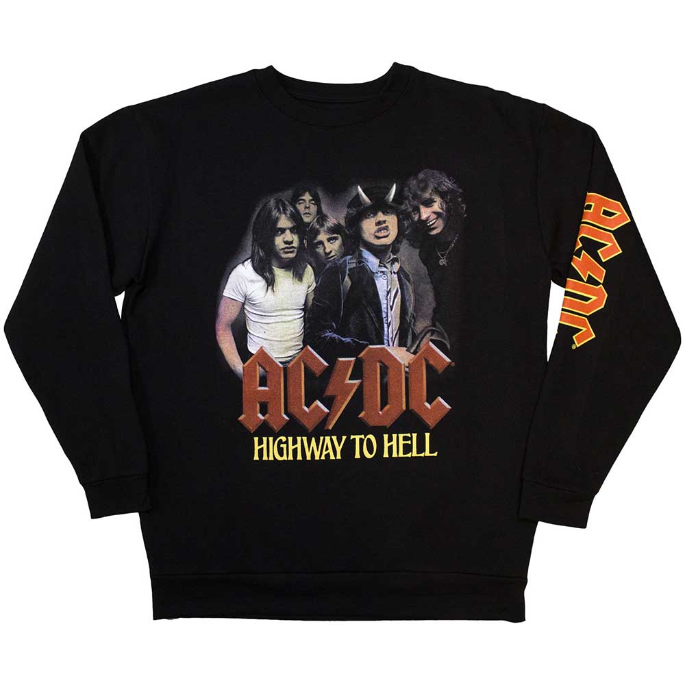 AC/DC】ロックTシャツ メンズ バンドTシャツ メンズ AC/DC HIGHWAY TO