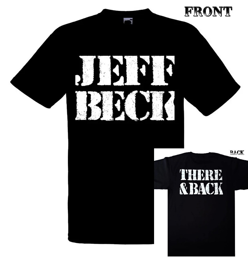 JEFF BECK】ロックTシャツ メンズ バンドTシャツ メンズ JEFF BECK 