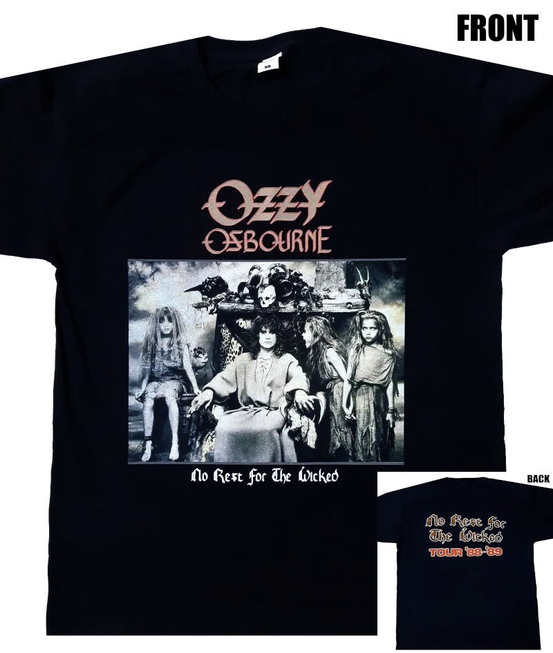 OZZY OSBOURNE】ロックTシャツ バンドTシャツ OZZY OSBOURNE No